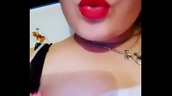 Horny Algerian Girl from Béjaia Playing With Her Tongue