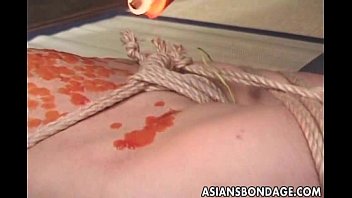 asian bondage japanese hot wax