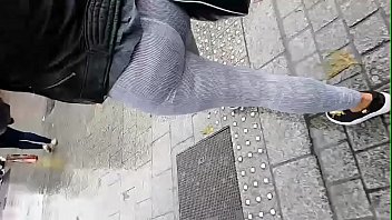 Blonde Chav Pawg Candid, Big Jiggly Ass - Slo Mo