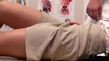 Japanese massage and fuck shy young woman