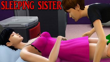 Brother Fucks Teen Sister After Playing A Computer Game - Family Sex Taboo