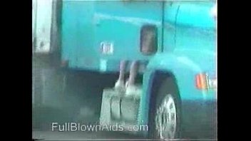 trucker girl pissing