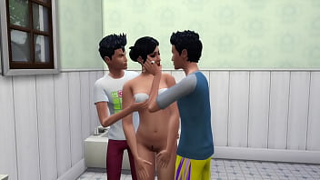 Twin sons fucked their mom | Mom fuck twin son | first time with sons | Sons blackmailed mom to fuck them | sons shared mom | twin shared mom's pussy | Twin son fucked mom like whore | Mom is a Whore