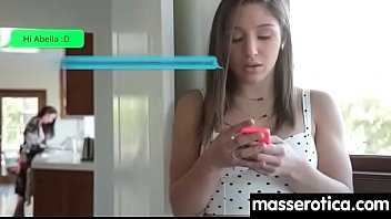 Hot teen masseuse given strong orgasm 15