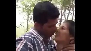 Cute Indian lover having sex at park