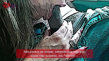 Contos em Quadrinhos - Cristina Almeida em - entregando calcinha pessoalmente a um Desconhecido da Padaria - Breve este vídeo disponível.
