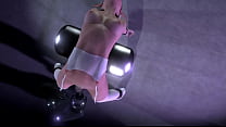 3D Animation Hentai VR Game Virt a Mate: Elf Teen Girl Hard Crucified, Pussy Fucked by Machine