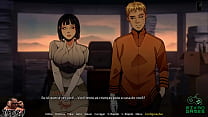 Jogo Adulto de Naruto Shinobi - Naruto e Hinata fudendo na sala do Hokage